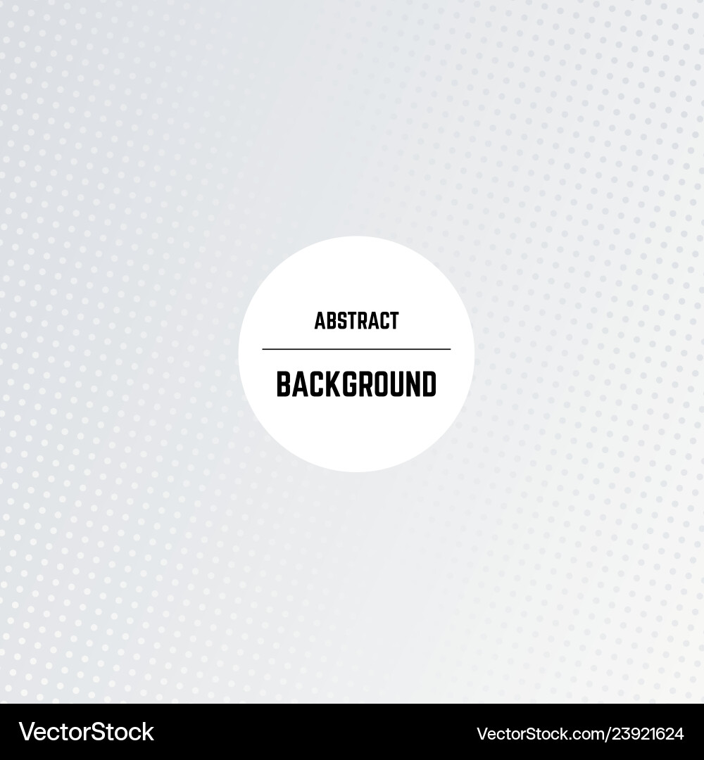 Abstract monochrome background with dots Vector Image
