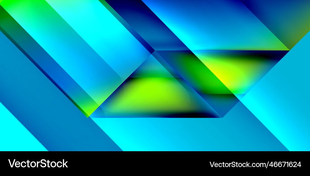 Dynamic triangle design with fluid gradient colors Dynamic triangle design with fluid gradient colors vector image