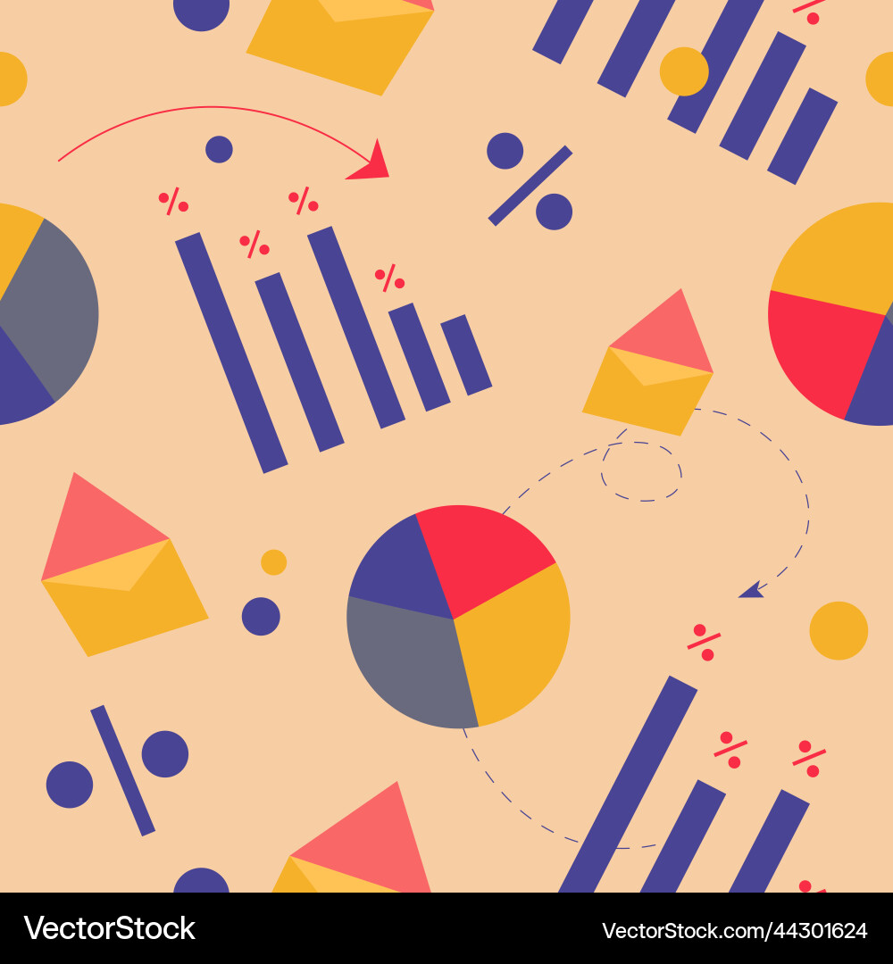 Statistics and diagrams analysis of work tasks Statistics and diagrams analysis of work tasks vector image