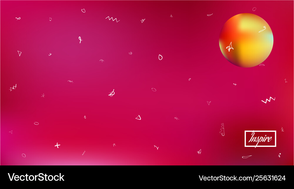 Useful abstract space background picture mesh Vector Image