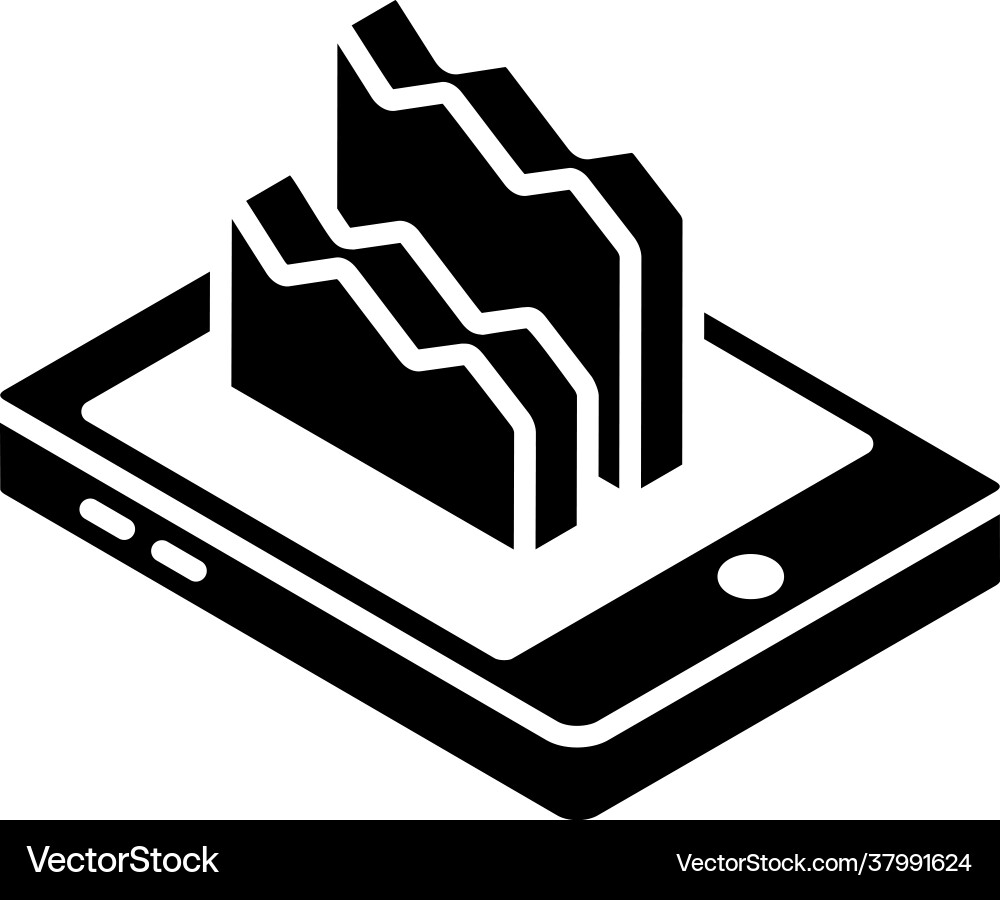 User interface vector image
