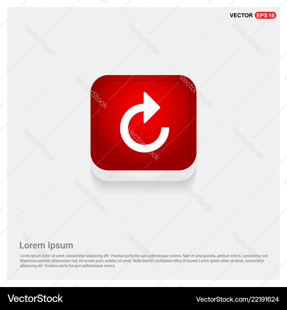 Web refresh icon Vector Image