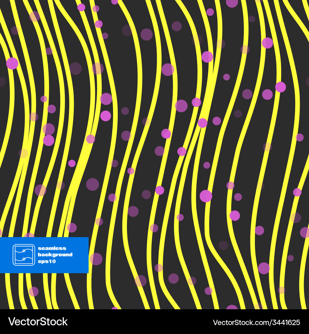 Abstract striped seamless pattern Royalty Free Vector Image