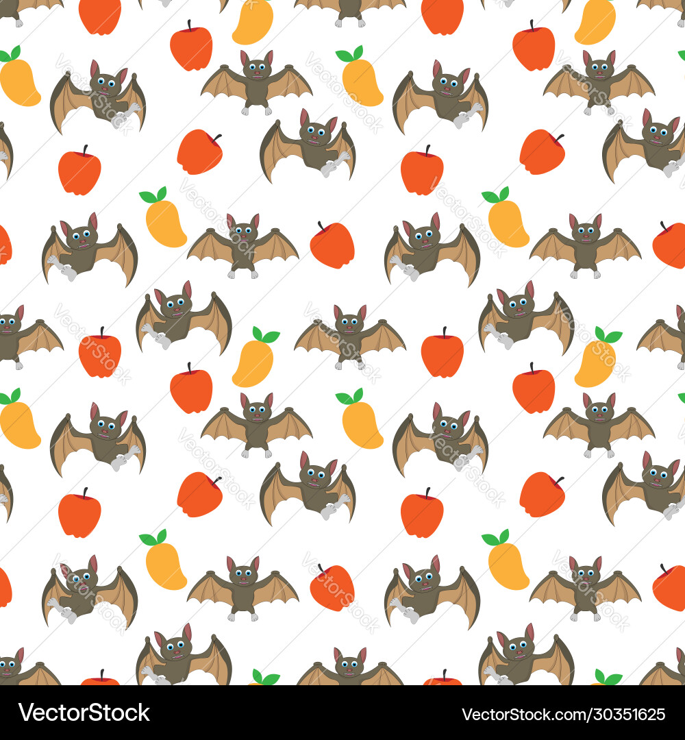 Bat pattern Vector Image
