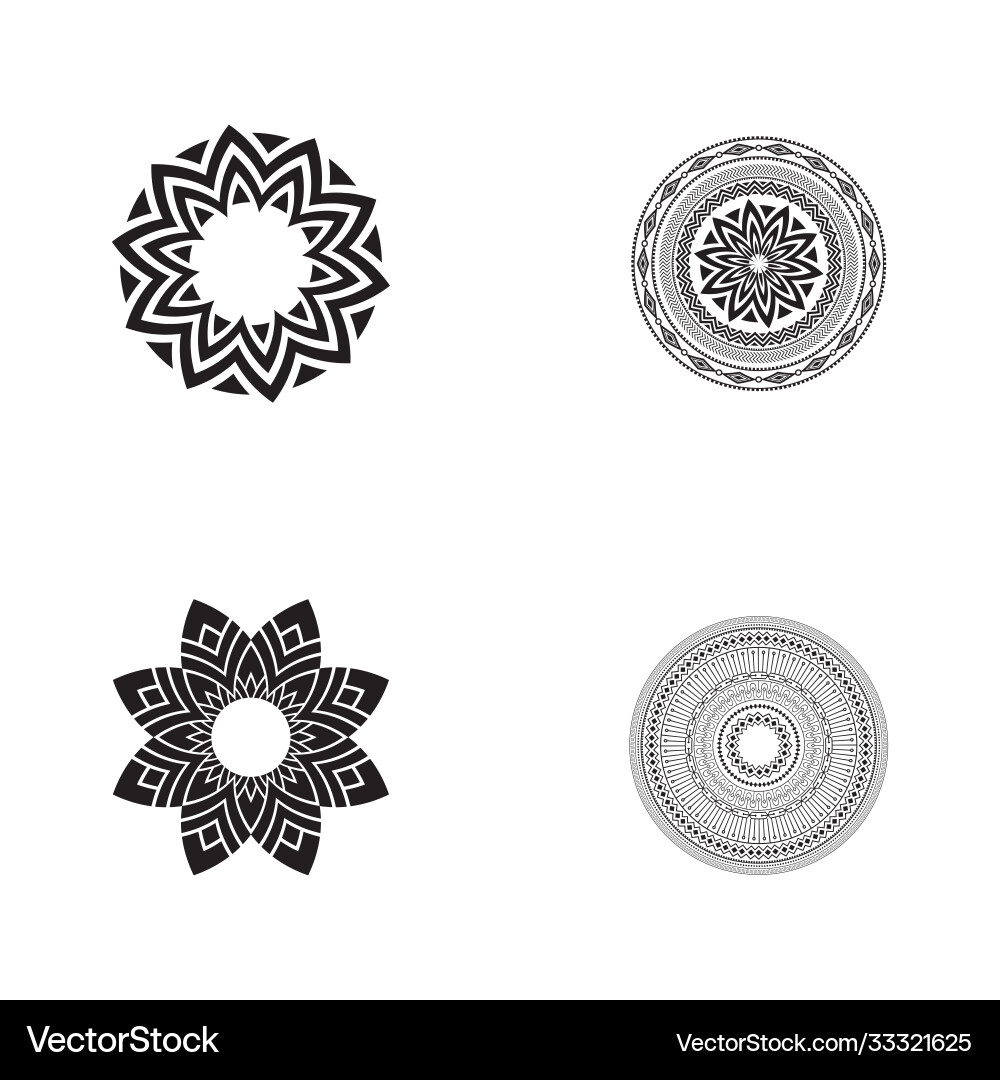 Circular pattern in form mandala Circular pattern in form mandala vector image