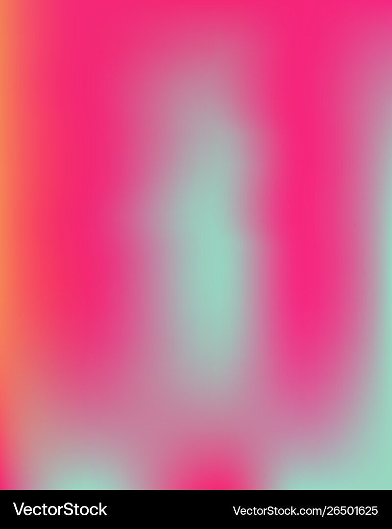Gradient mesh painted in different colors Vector Image