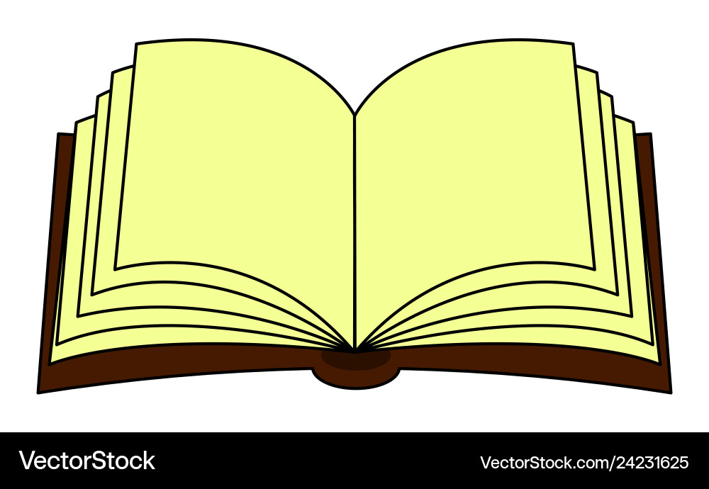 Книга шаблон для вырезания