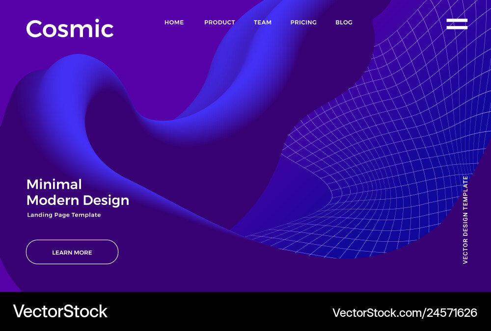 Abstract design template with 3d flow shapes Abstract design template with 3d flow shapes vector image