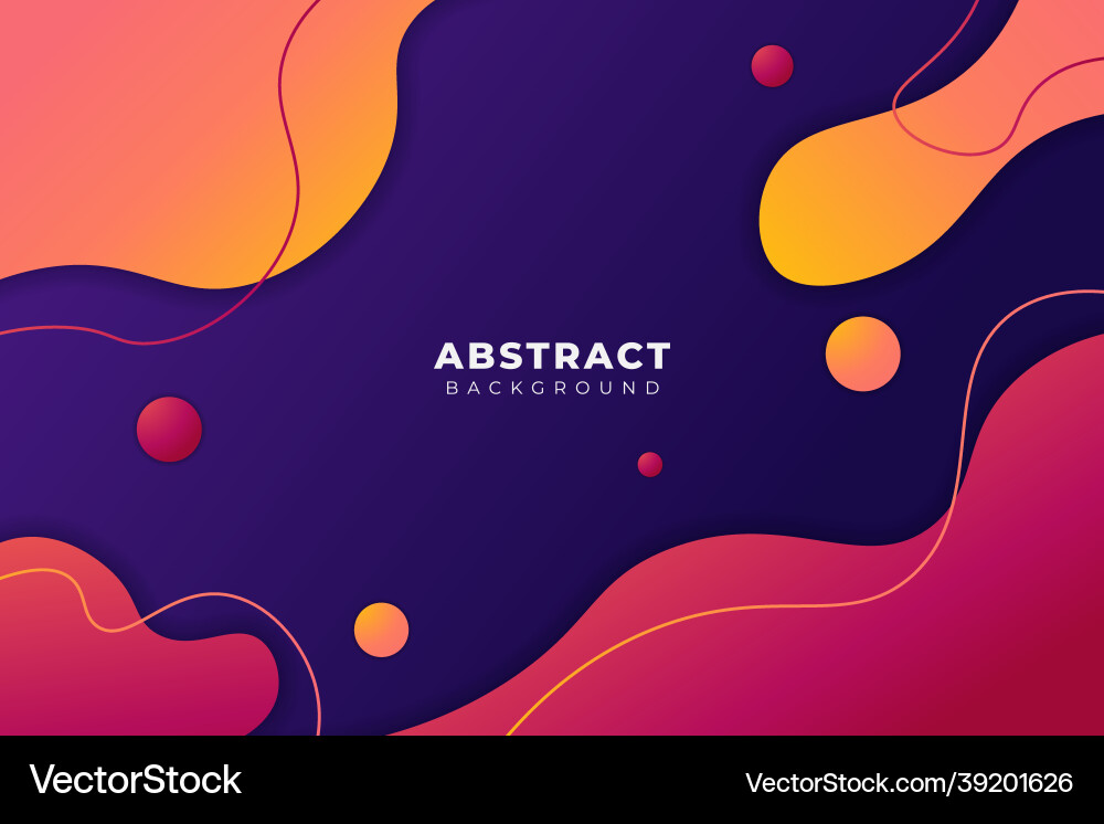 Abstract fluid shape background gradient dynamic Abstract fluid shape background gradient dynamic Vector Image