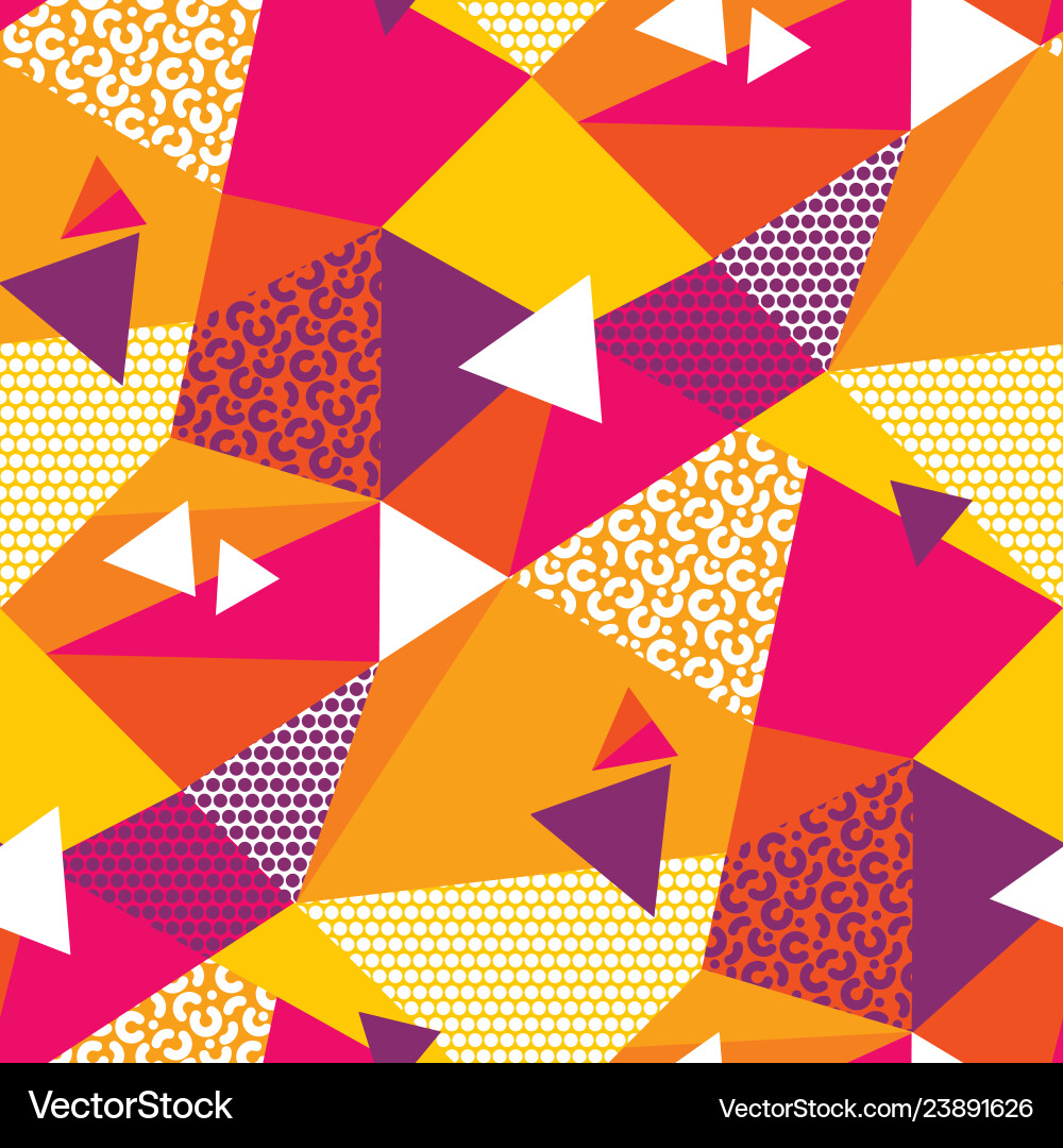 Abstract geometric shapes color seamless pattern Abstract geometric shapes color seamless pattern vector image