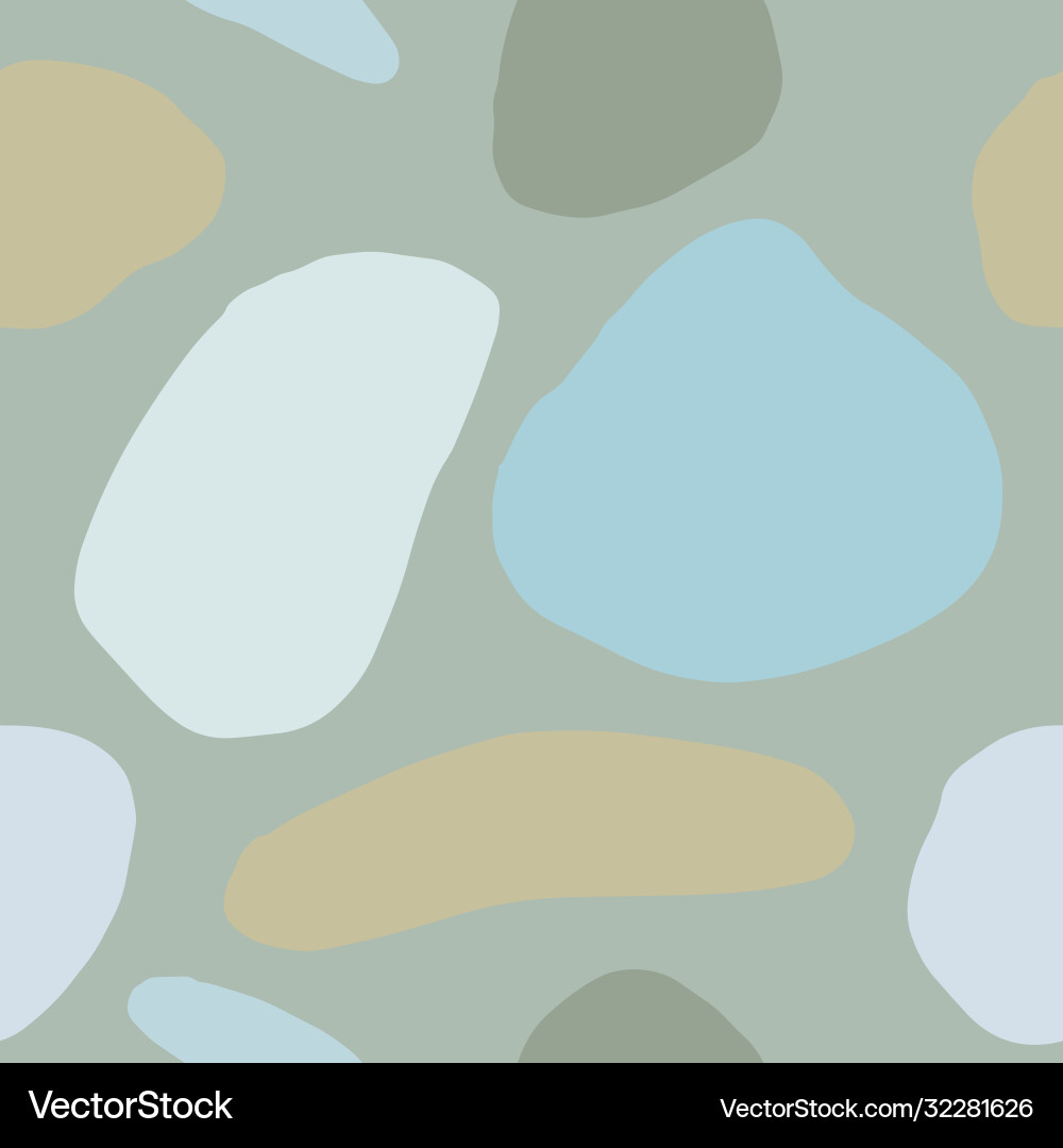 Abstract pattern with shapes lines spots imprints Vector Image