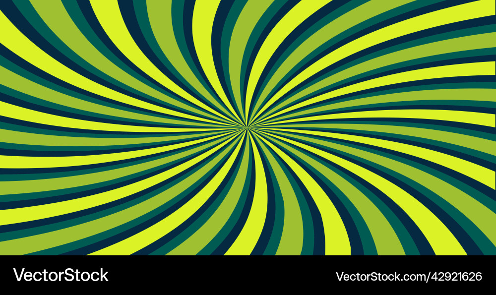 Radial multicolored rays panoramic pattern vector image