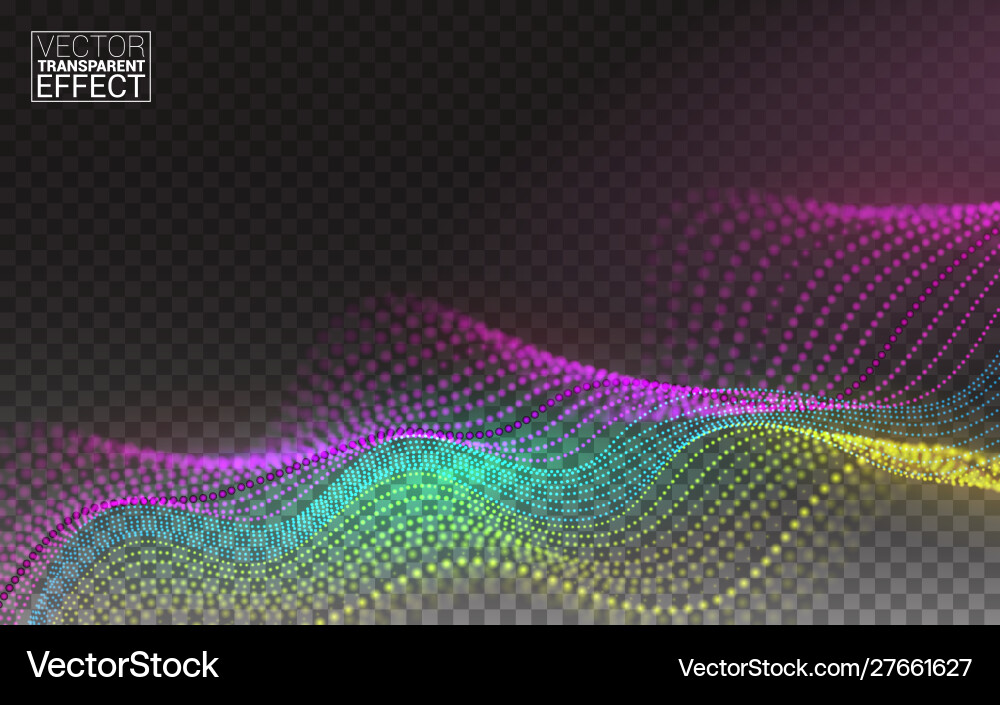 Color abstract linear 3d technology data flow Color abstract linear 3d technology data flow vector image