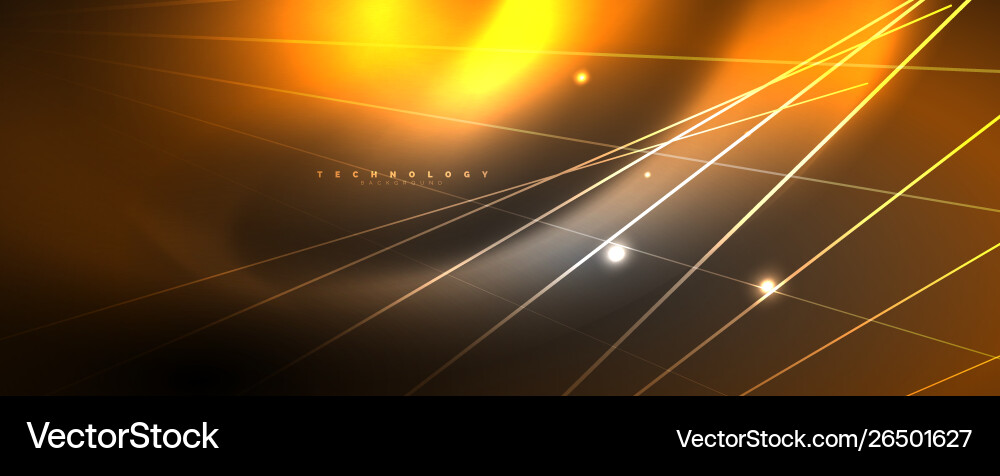 Color light with lines outer space background Color light with lines outer space background vector image