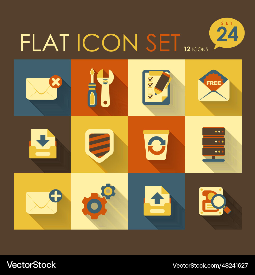 Internet web icon set Internet web icon set vector image