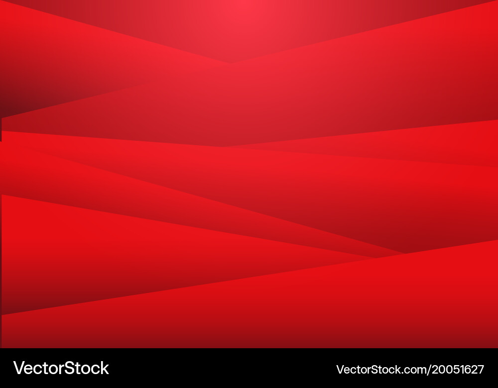 Red Gradient Overlap Abstract Background vector image