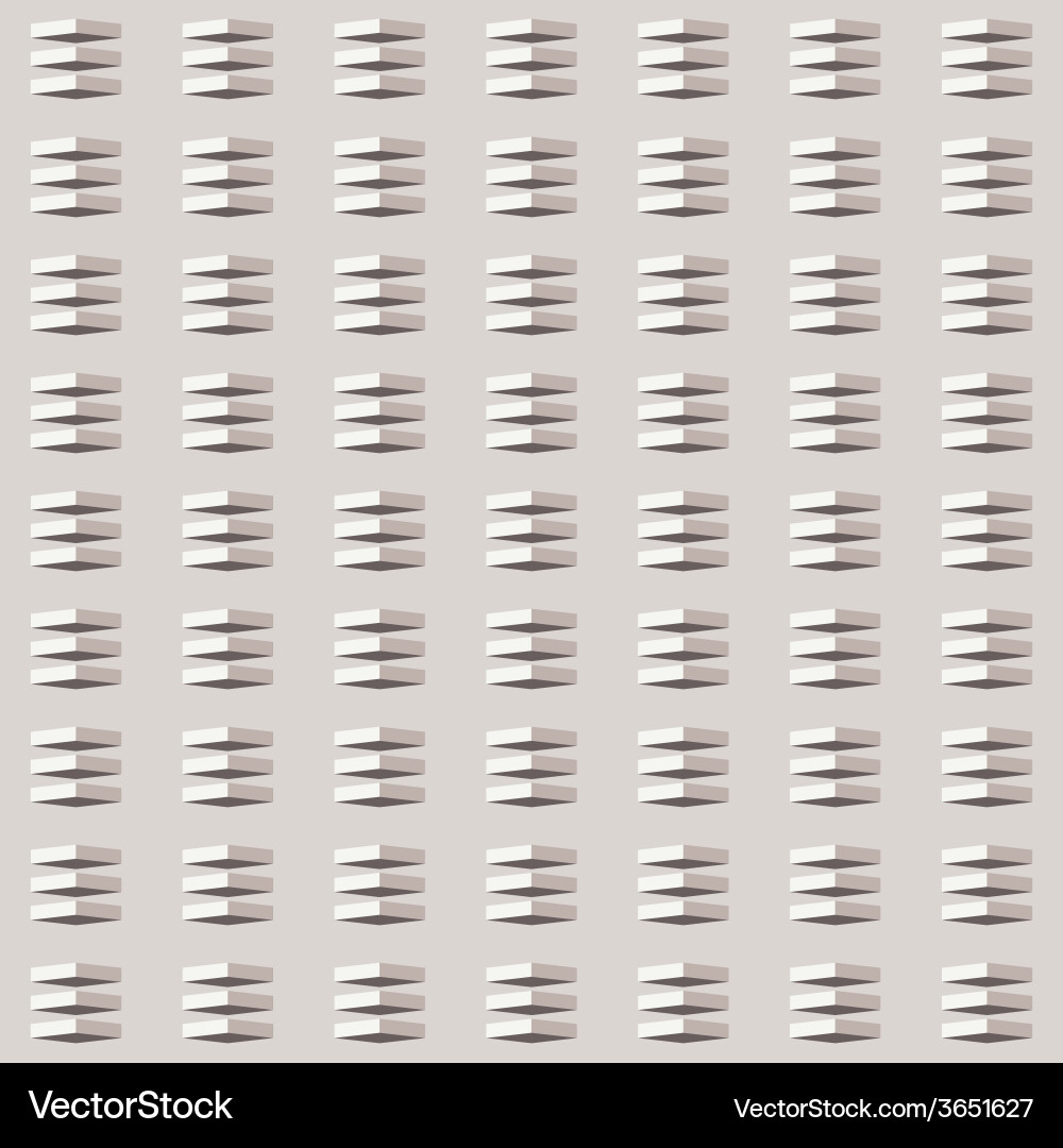 Seamless pattern simple monochrome vector image