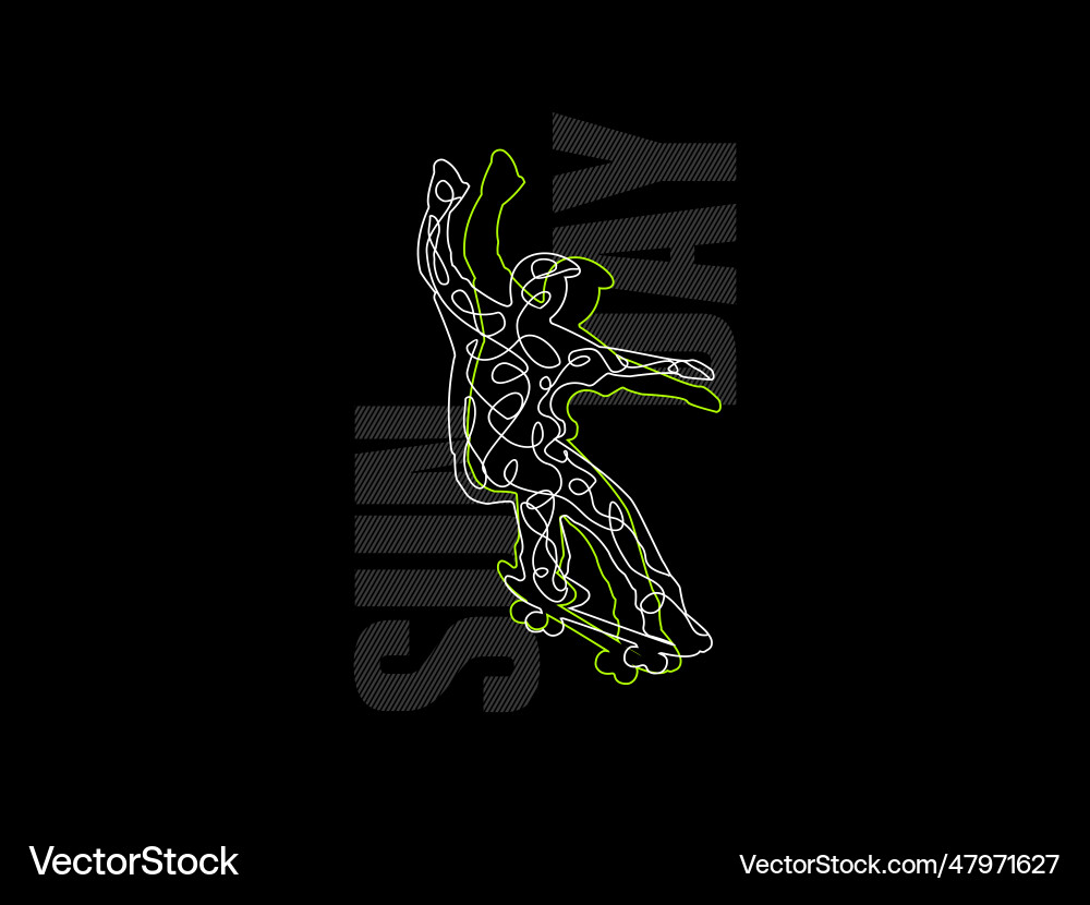 Streetwear Kleidung Sonnentag Skate Typografie Streetwear Kleidung Sonnentag Skate Typografie vektorbild