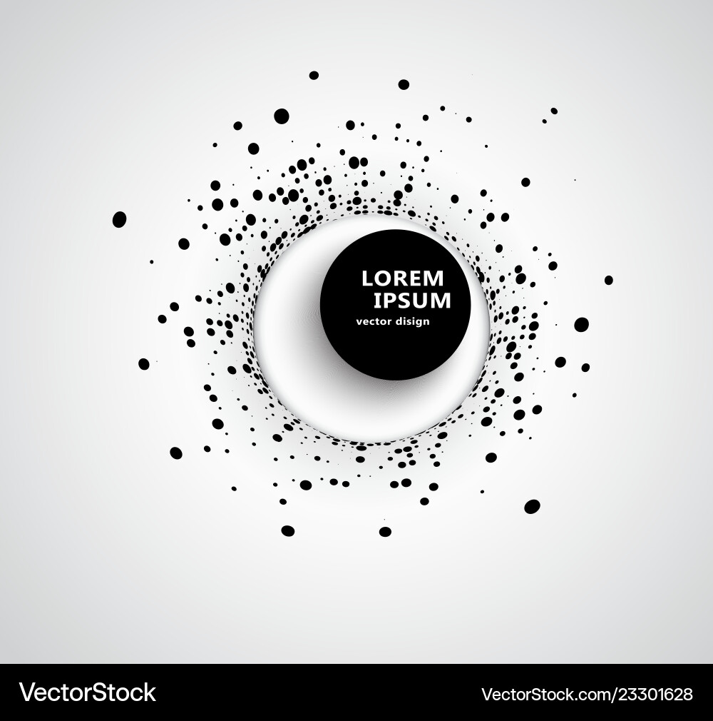 Abstract business background with 3d circular Abstract business background with 3d circular vector image