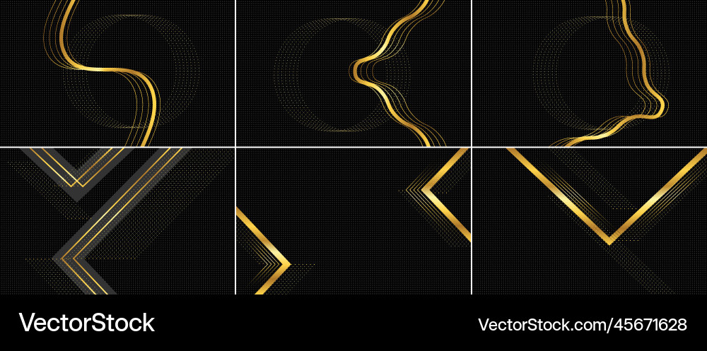 Gold glitter texture with a gradient color scheme Gold glitter texture with a gradient color scheme Vector Image