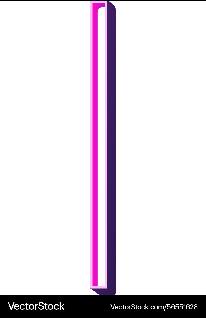Led lamp in the form Led lamp in the form vector image