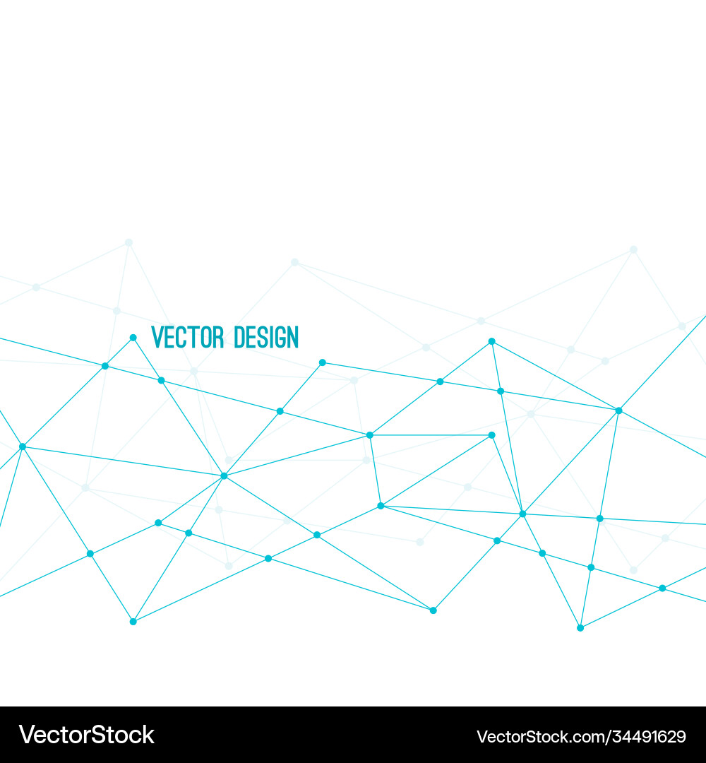 Abstract plexus technology background Abstract plexus technology background vector image