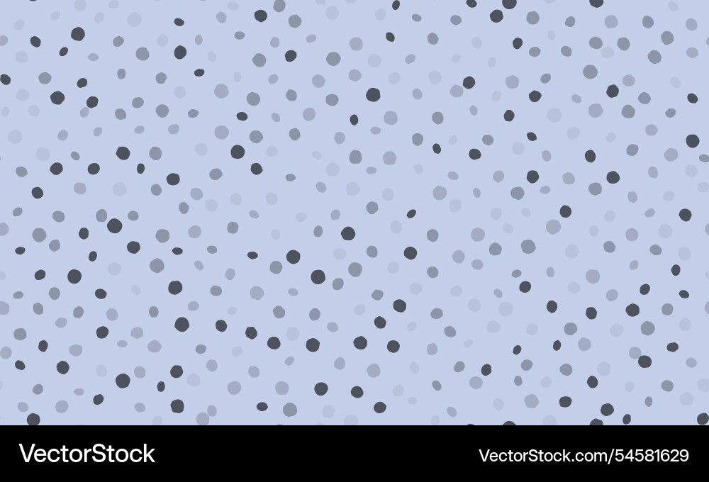 Abstract polka dot pattern with geometric circles Vector Image