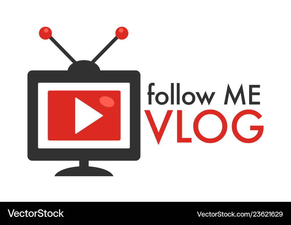 Blog broadcasting multimedia source with old Blog broadcasting multimedia source with old Vector Image