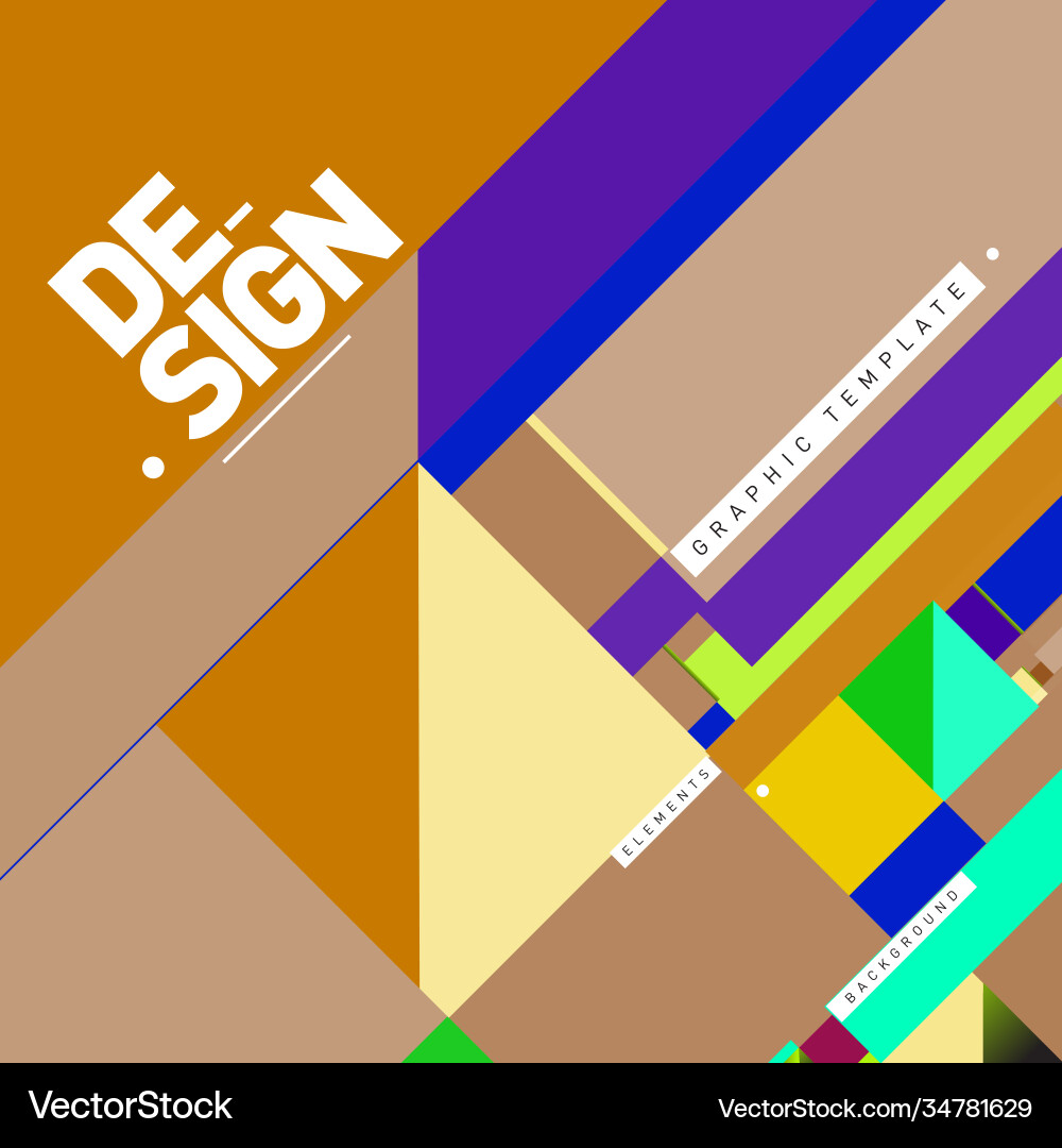 Modern colorful background material design Modern colorful background material design vector image