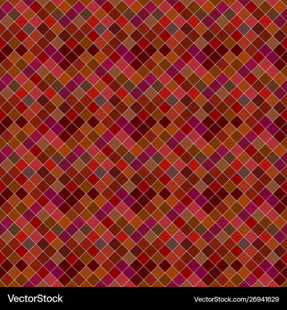 Seamless dark abstract diagonal square pattern Seamless dark abstract diagonal square pattern vector image