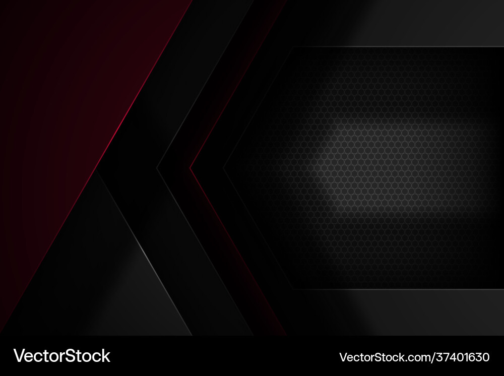 Black abstract background with overlapping Black abstract background with overlapping vector image