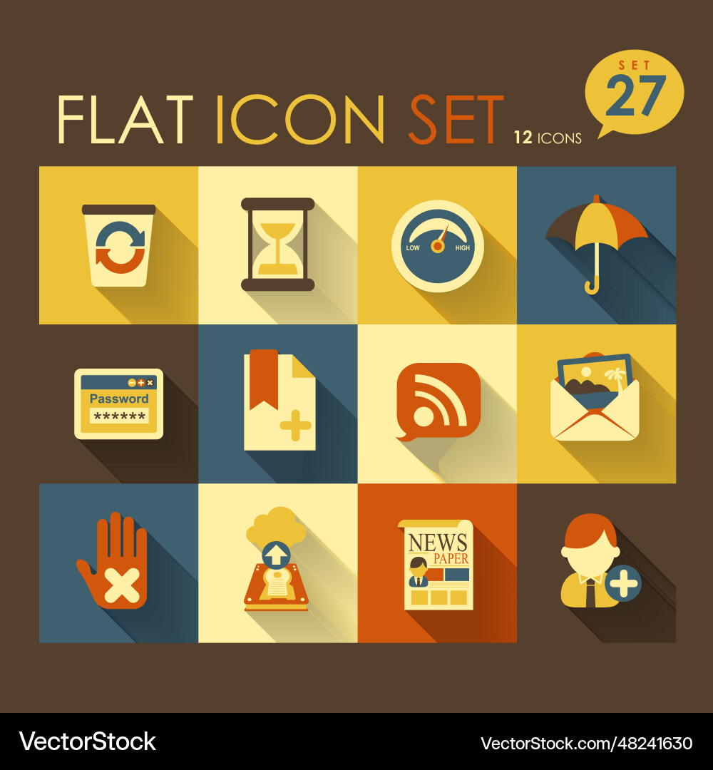 Internet web icon set Internet web icon set vector image