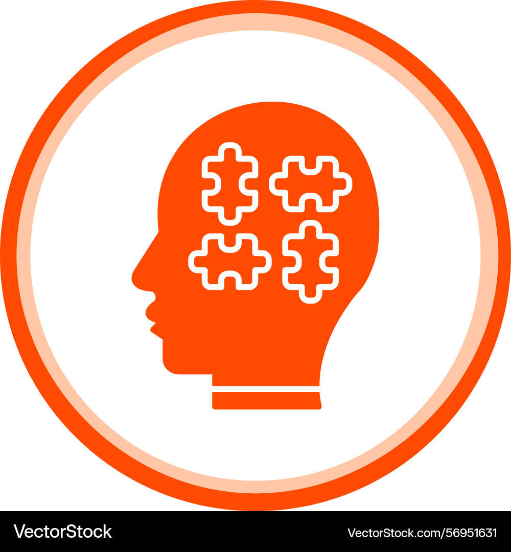 Problem solving icon vector image
