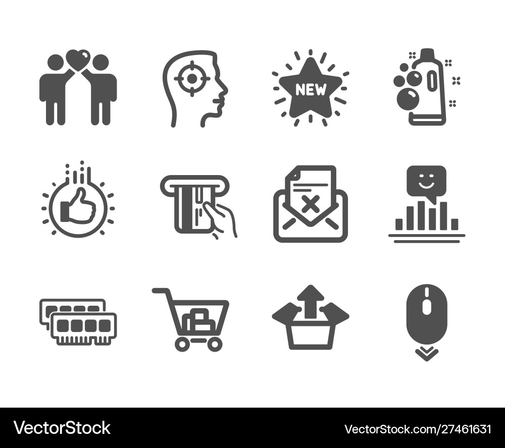 Set business icons such as scroll down Set business icons such as scroll down Vector Image