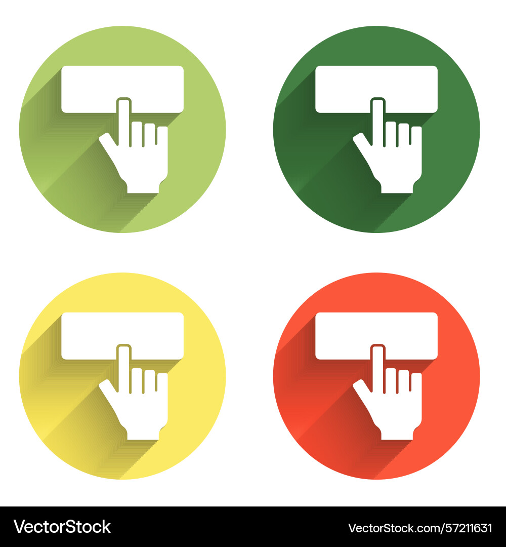Set computer keyboard icon isolated with long Set computer keyboard icon isolated with long vector image
