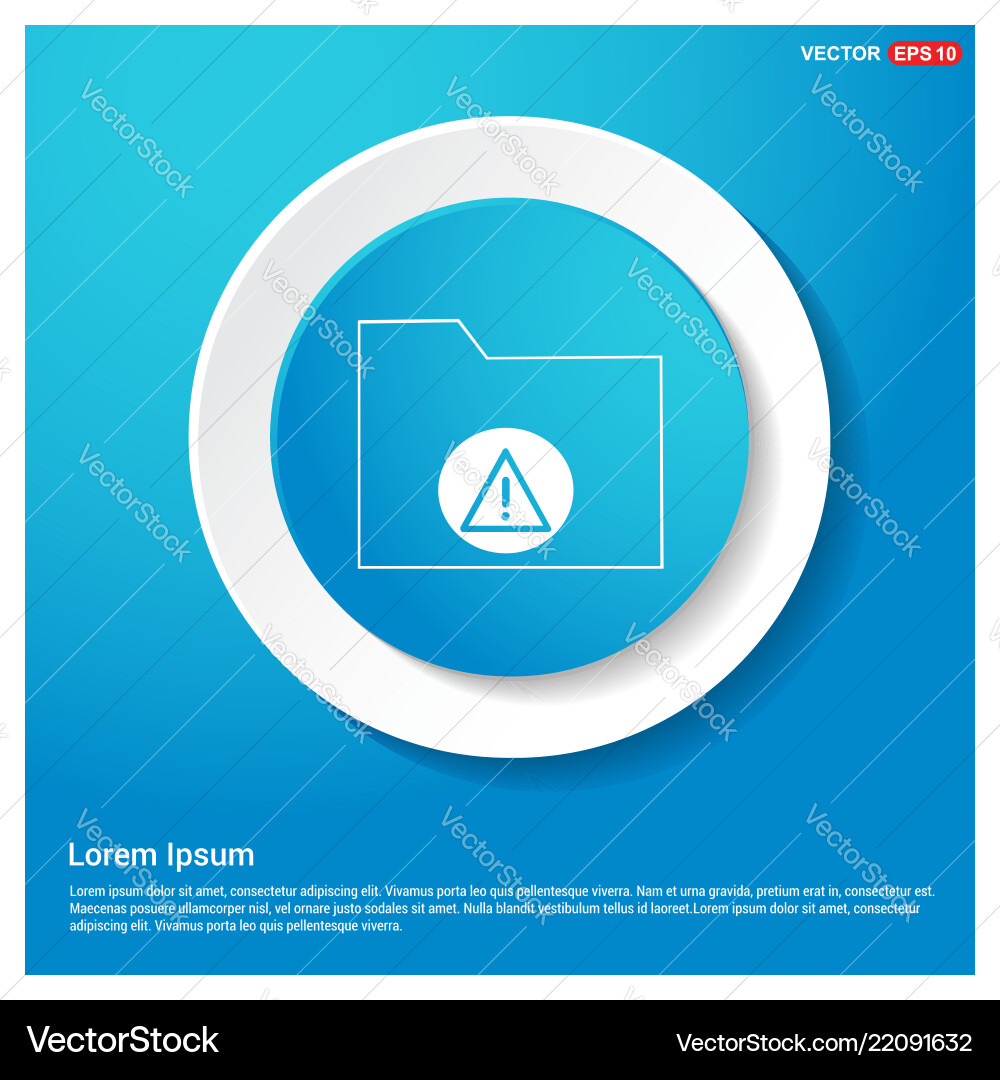 Computer folder icon vector image