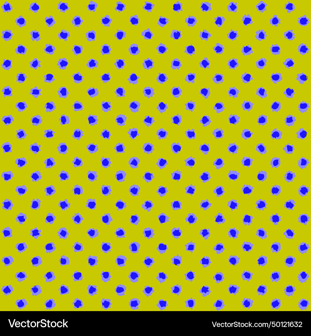 Geometric abstract polka dot pattern seamless Vector Image