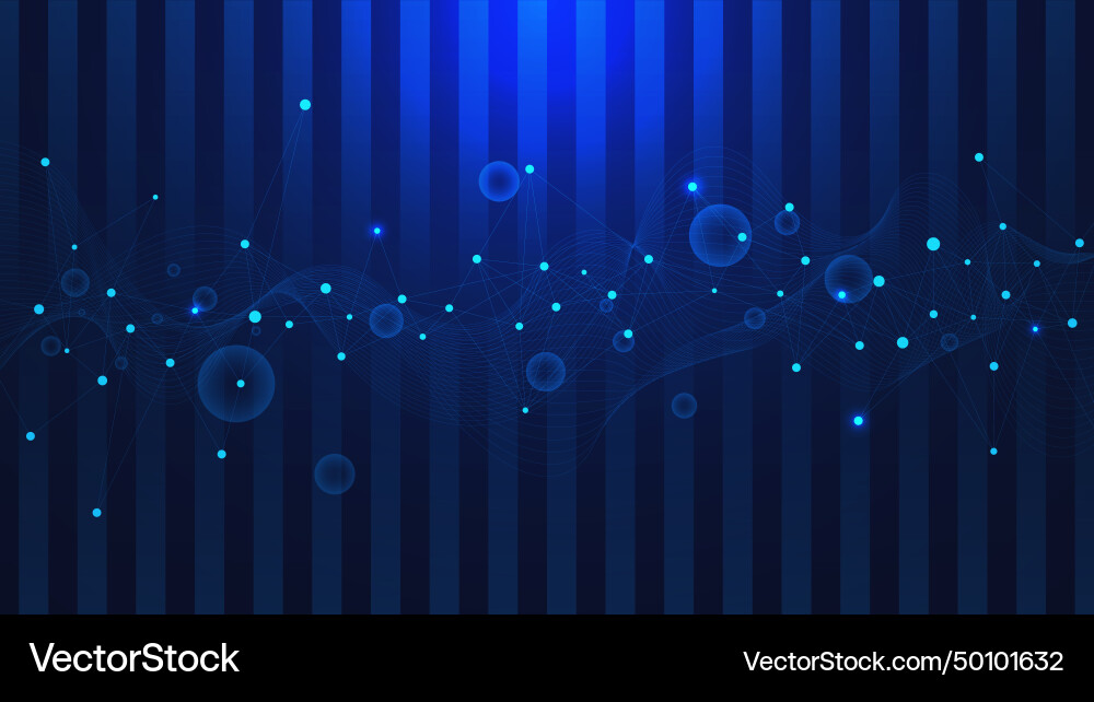 Global communication concept with connecting dots Global communication concept with connecting dots vector image