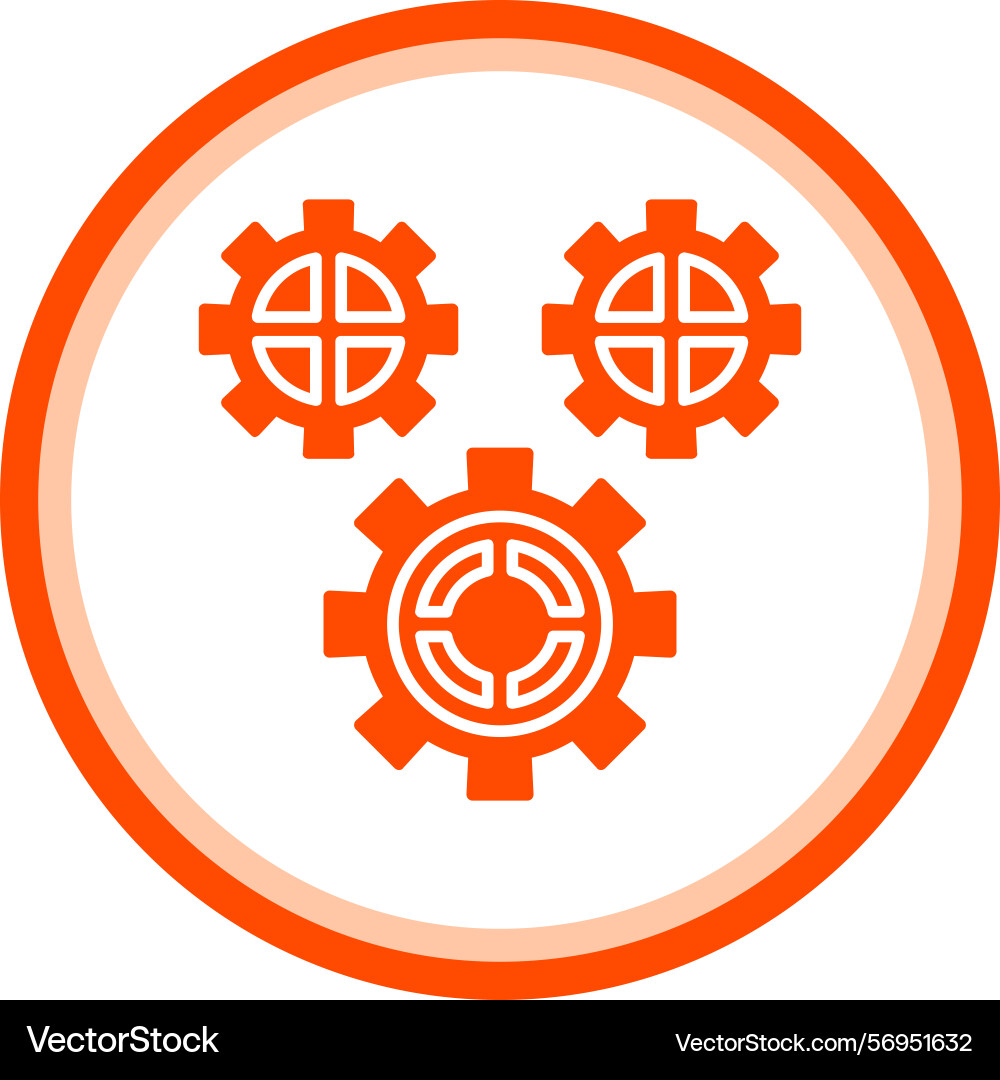 Processing icon vector image