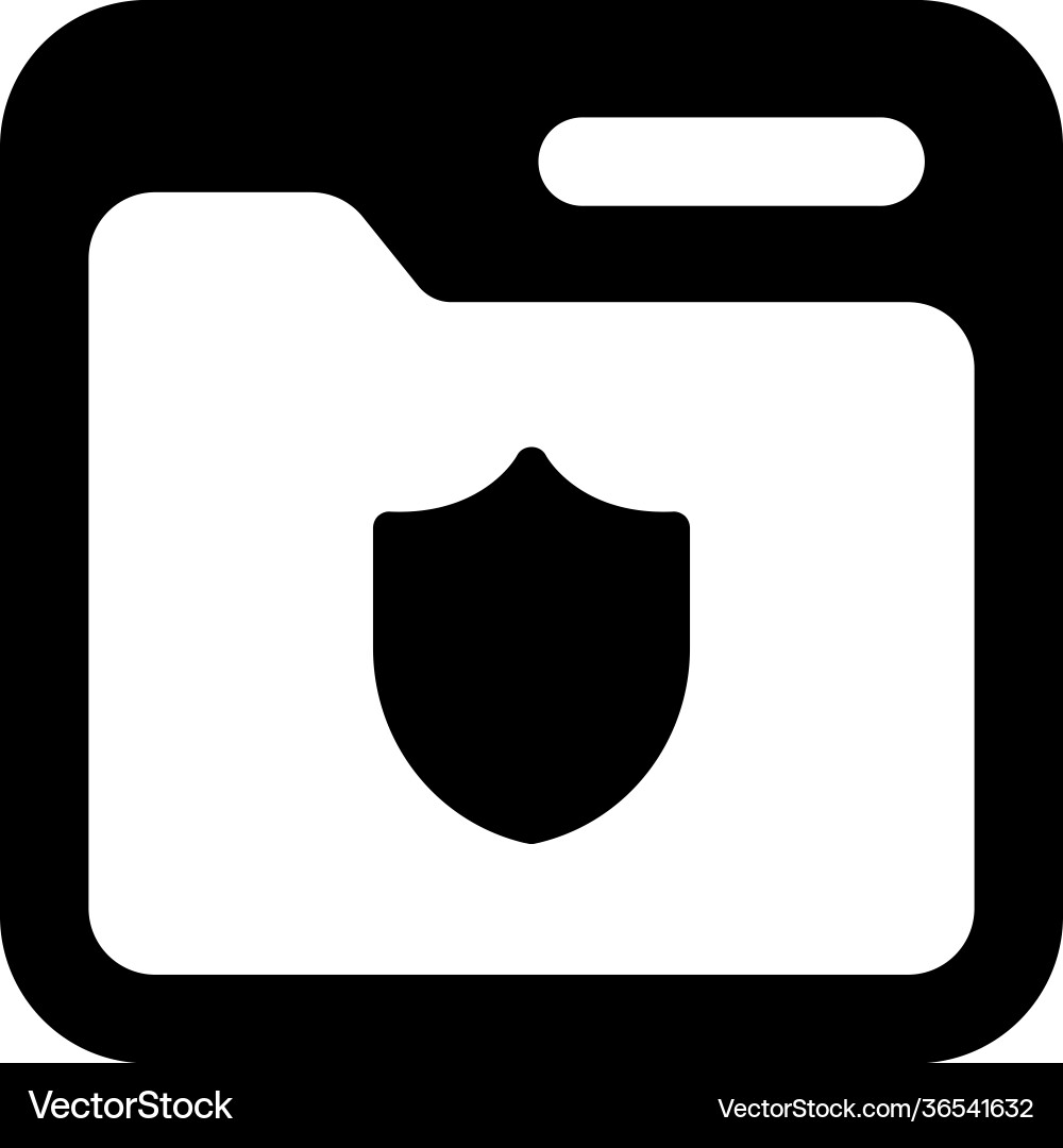 Web security vector image