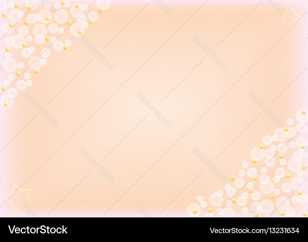 Abstract pastel background with bokeh Vector Image