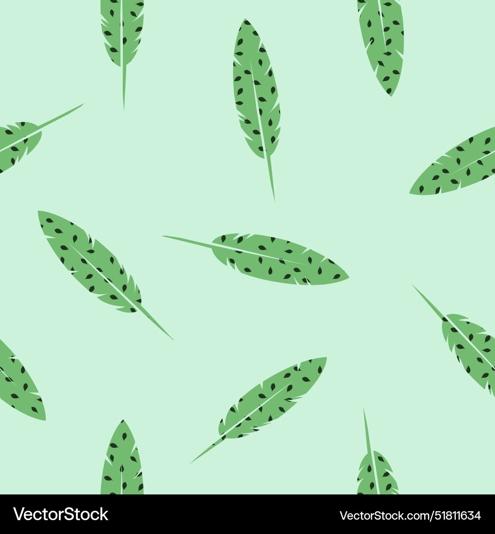 Bird feathers seamless pattern texture design Bird feathers seamless pattern texture design Vector Image