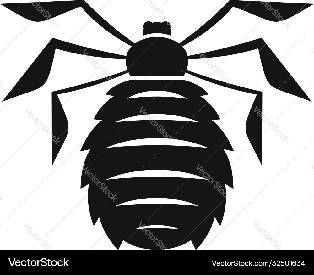 Forest bug icon simple style Forest bug icon simple style Vector Image