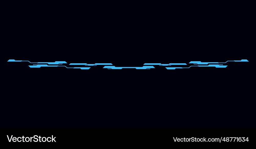 Futuristic element for game or app user interface Futuristic element for game or app user interface vector image