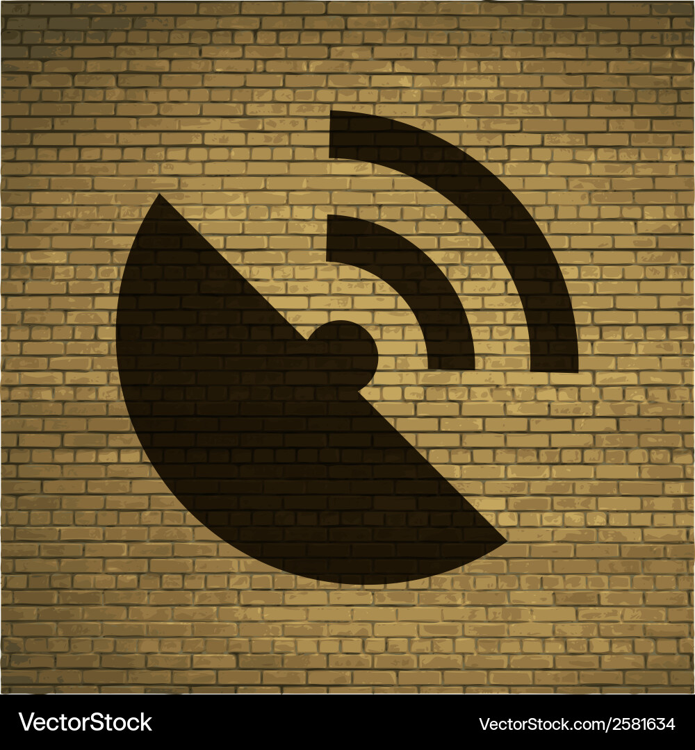 Gpsflat modern web button and space for your text vector image