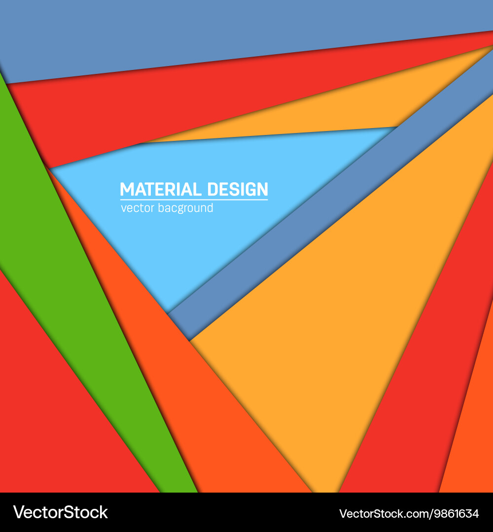 Material design background abstract vector image