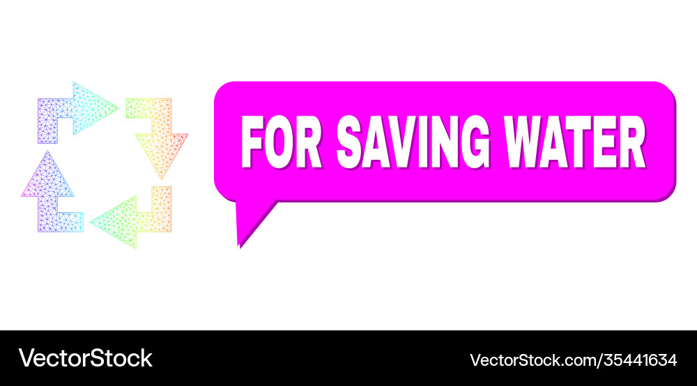 Spectrum mesh gradient recycle icon and for saving Spectrum mesh gradient recycle icon and for saving vector image