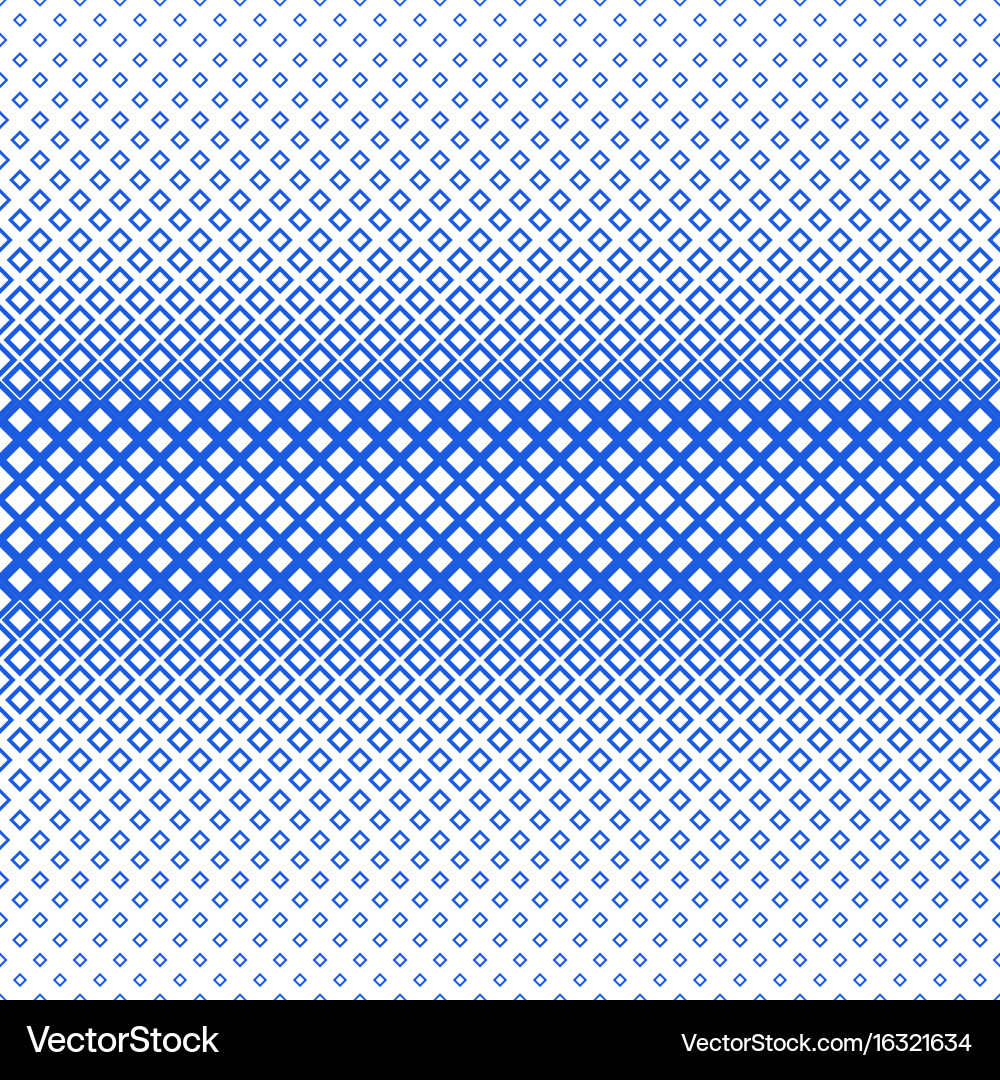 Symmetrical halftone square pattern background vector image