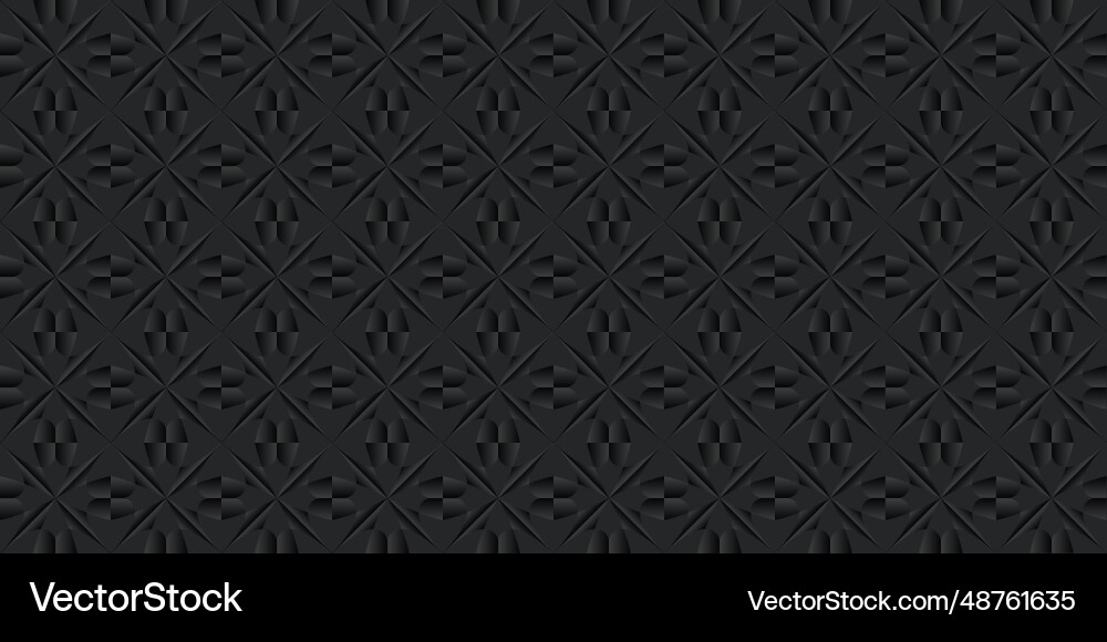 Abstract black geometric background pattern design Abstract black geometric background pattern design vector image