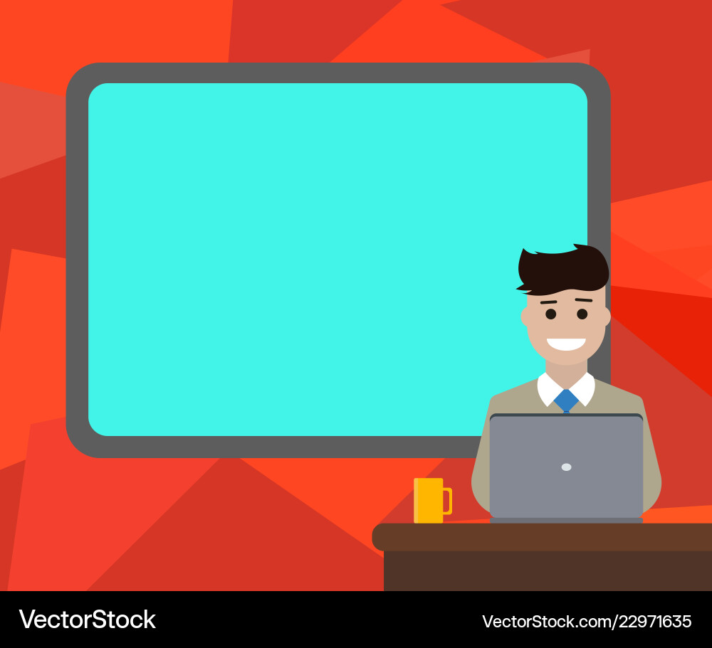 Design business concept empty copy text for web Design business concept empty copy text for web vector image